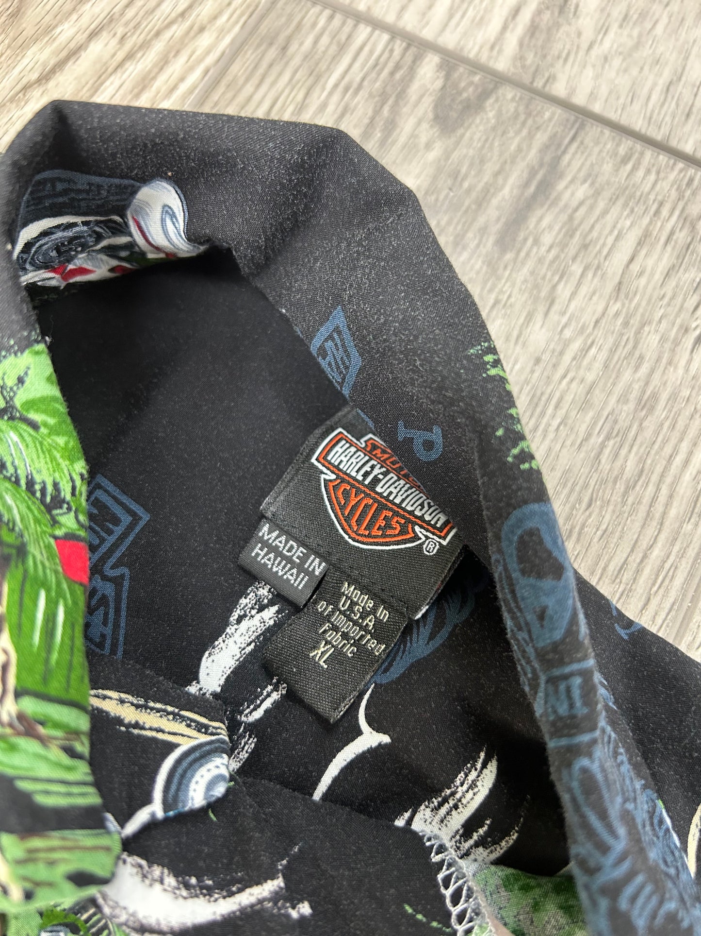 Harley Davidson Hawaii Button up size XL