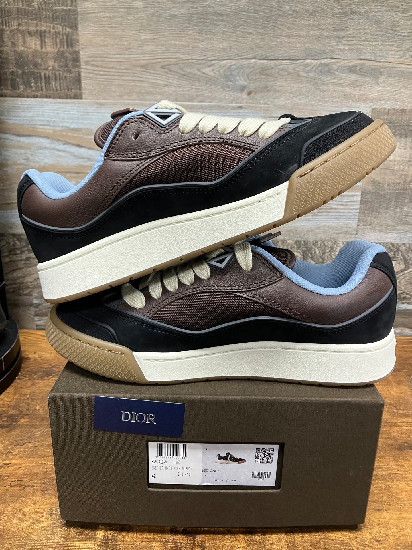 Dior B713 Cactus Jack Mocha Size 42/9