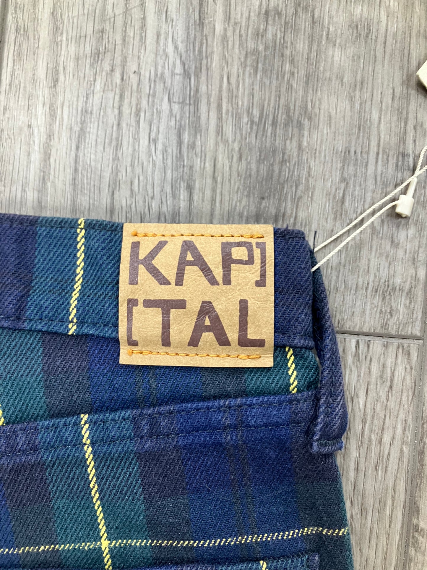 Kapital Tartan Check Monkey Cisco Size 34