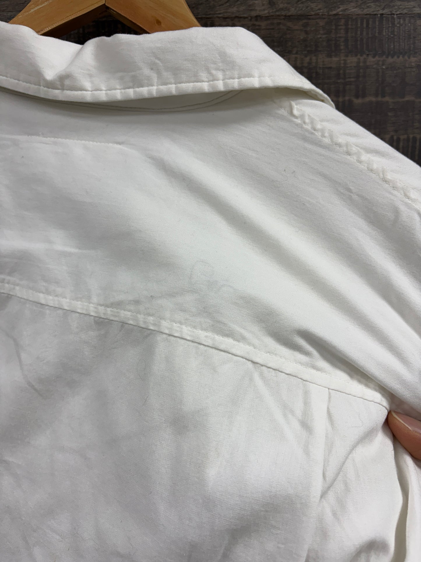 M- Supreme Margiela MM6 padded white shirt