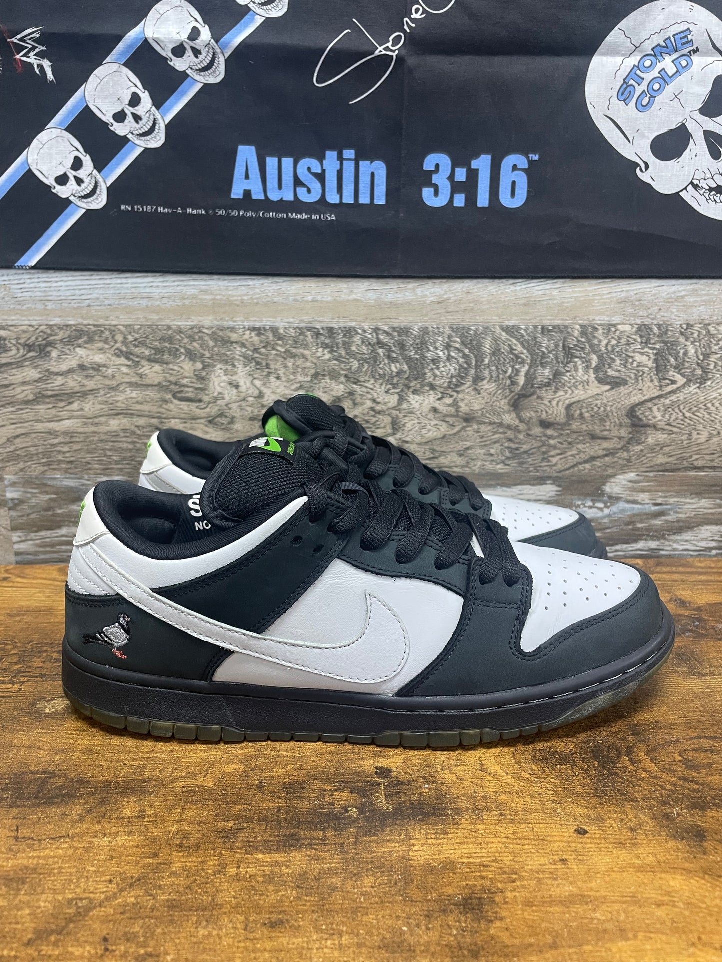 Jeff Staple x Nike Dunk Low Pro SB 'Panda Pigeon' 8.5