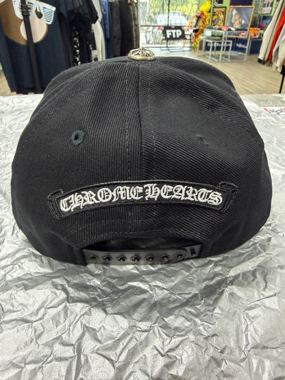 Chrome Hearts Cross Denim Hat black New