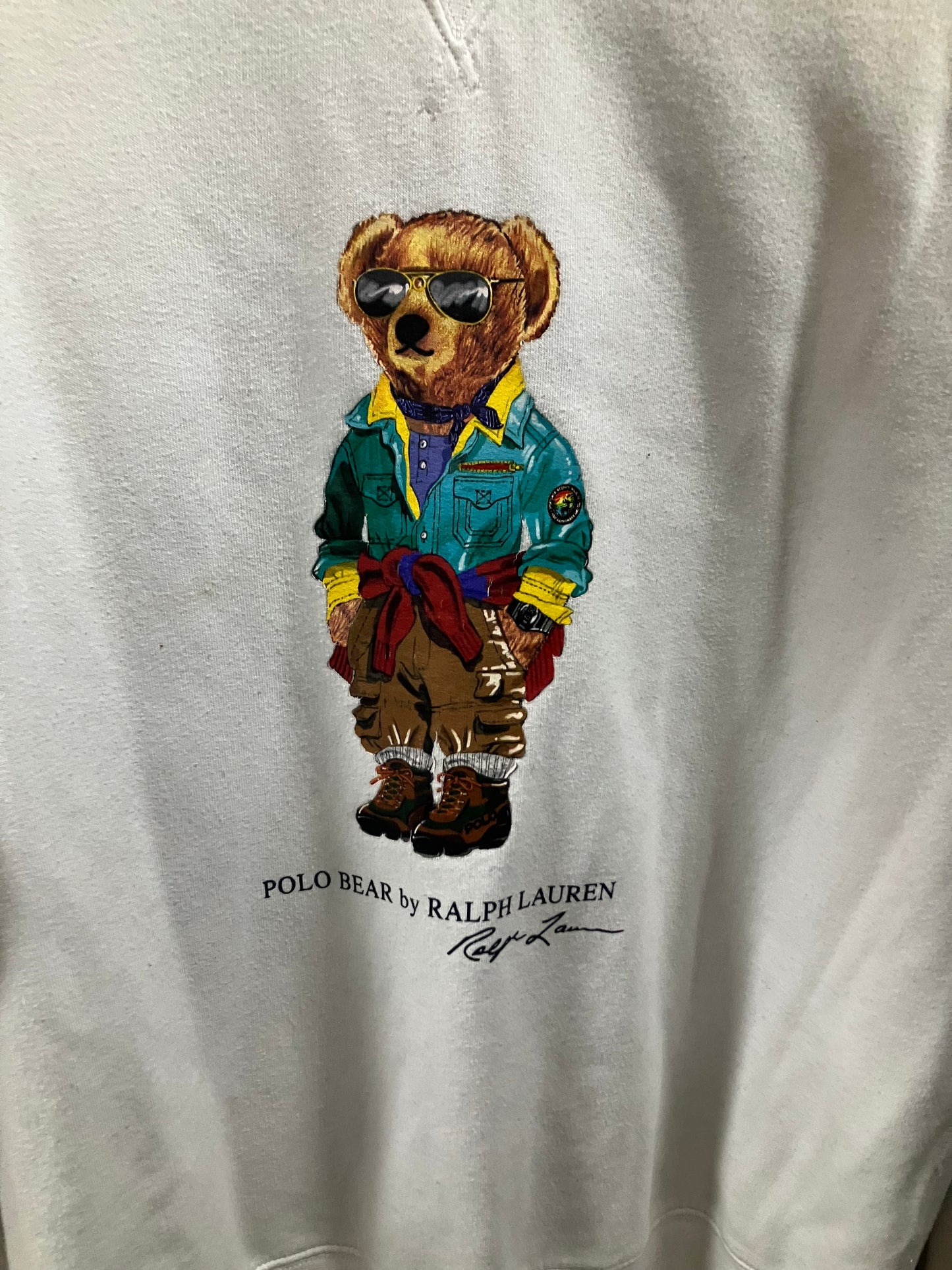 L - Polo By Ralph Lauren Bear Crewneck