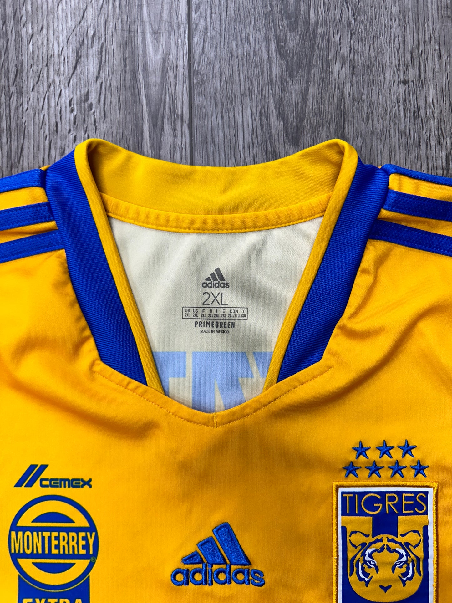 Adidas Tigres Uanl Home Jersey 20/21 Size 2XL