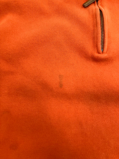 M - Polo Ralph Lauren orange quarter-zip