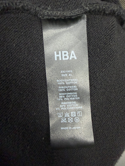 XL - HBA Hood By Air Double Layered Zip up Hoodie