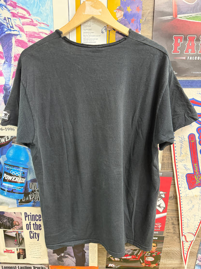 L - Chicago Bulls 1998 NBA Champions Distressed Starter