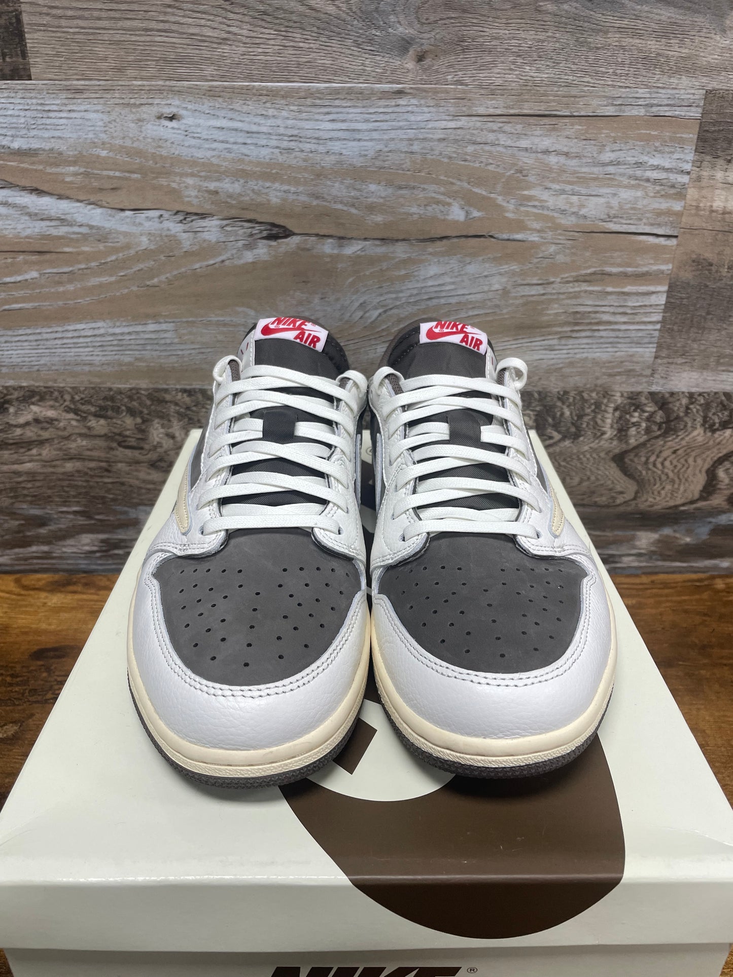 11 - Travis Scott x Air Jordan 1 Retro Low OG 'Reverse Mocha' sneaker
