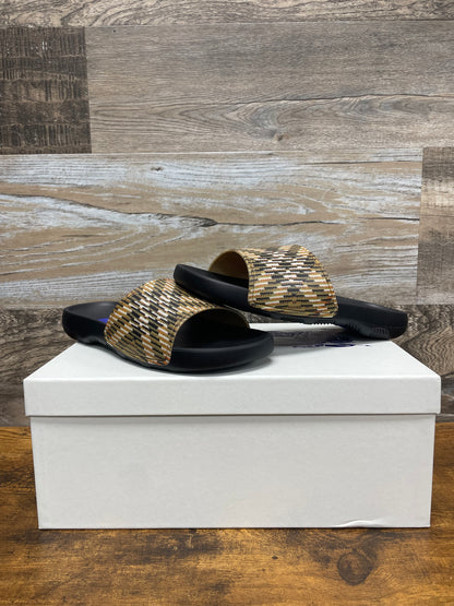 Burberry Check Dive Slides 7