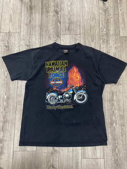 XL - Vtg 90s Hawaiian Primal Harley Davidson Tee