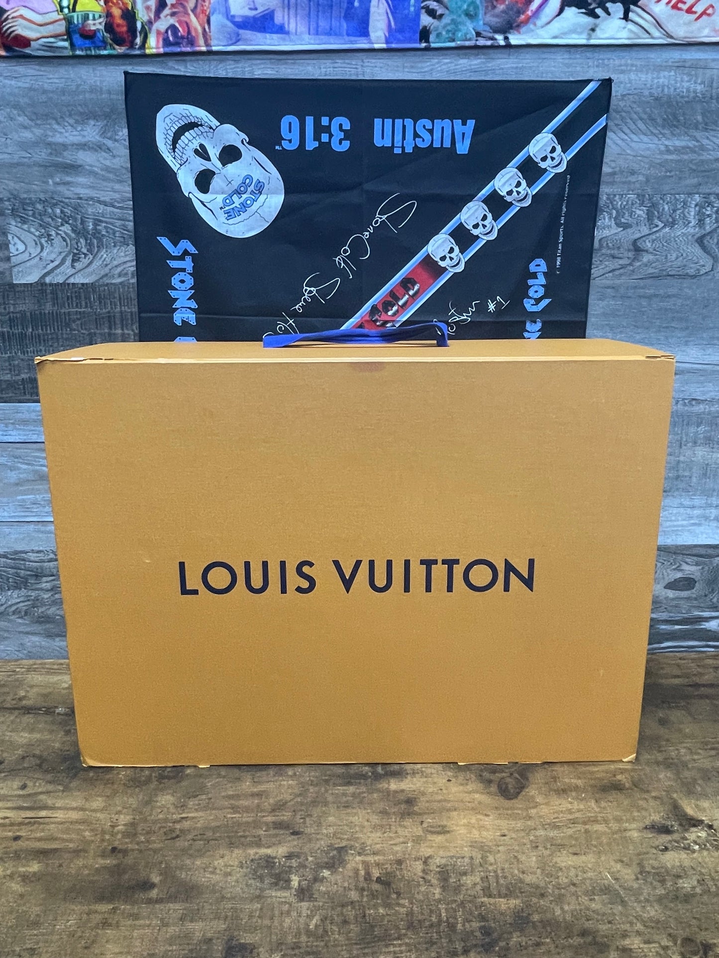 Louis Vuitton Black Monogram Duffle Bag