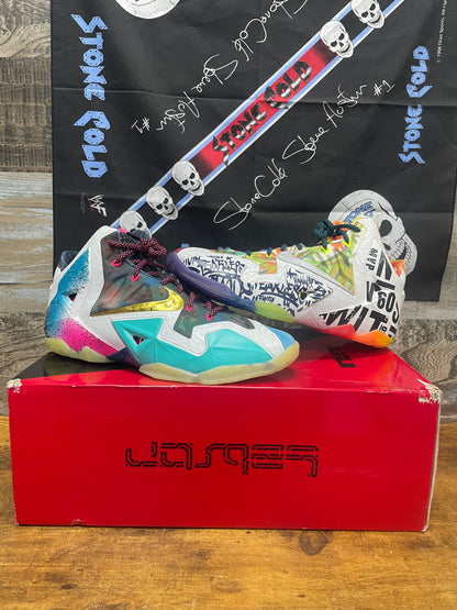 Nike LeBron 11 Premium 'What The LeBron' 9.5
