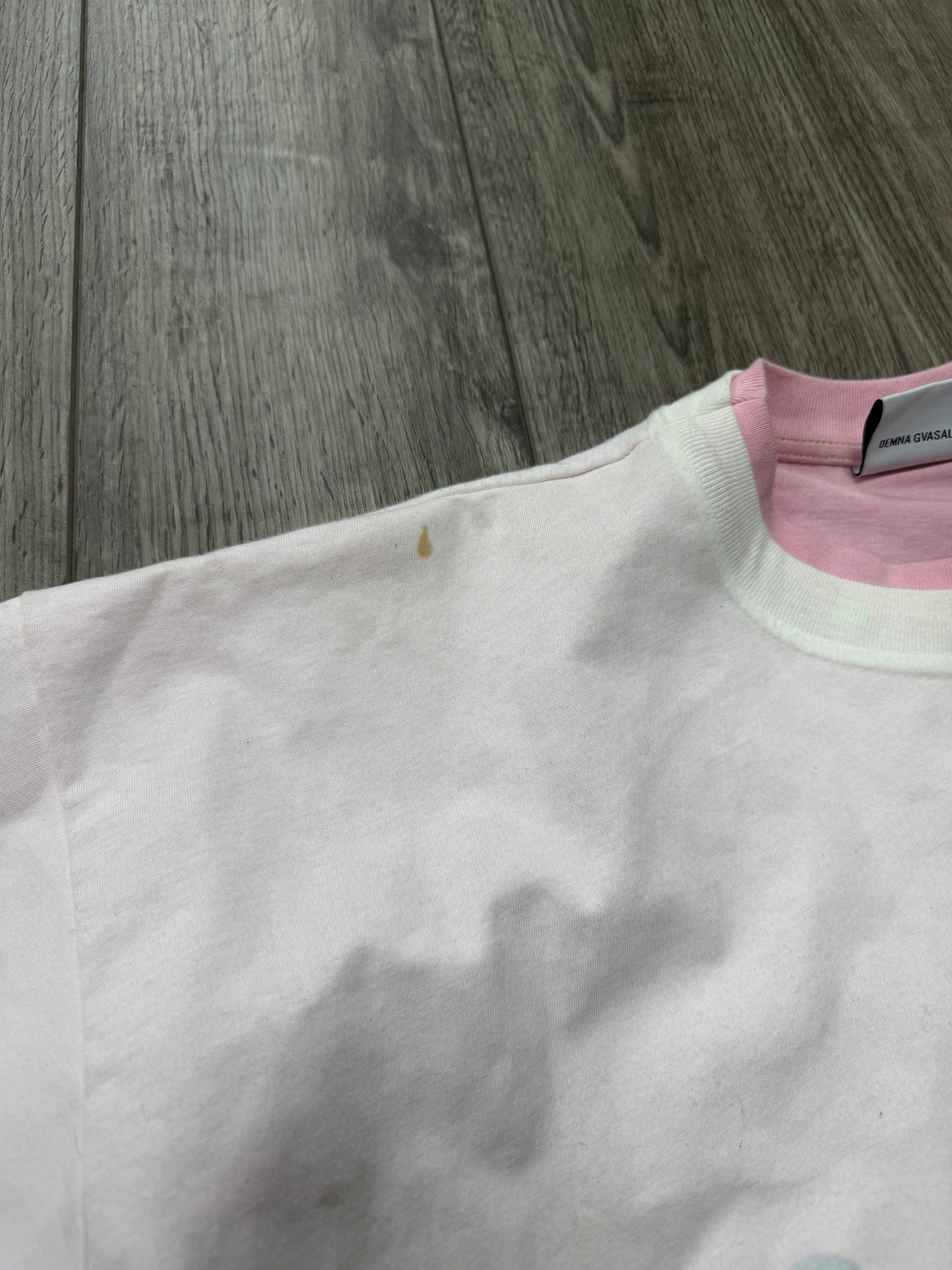 VETEMENTS x Galeries Lafayette double-layer t-shirt XS