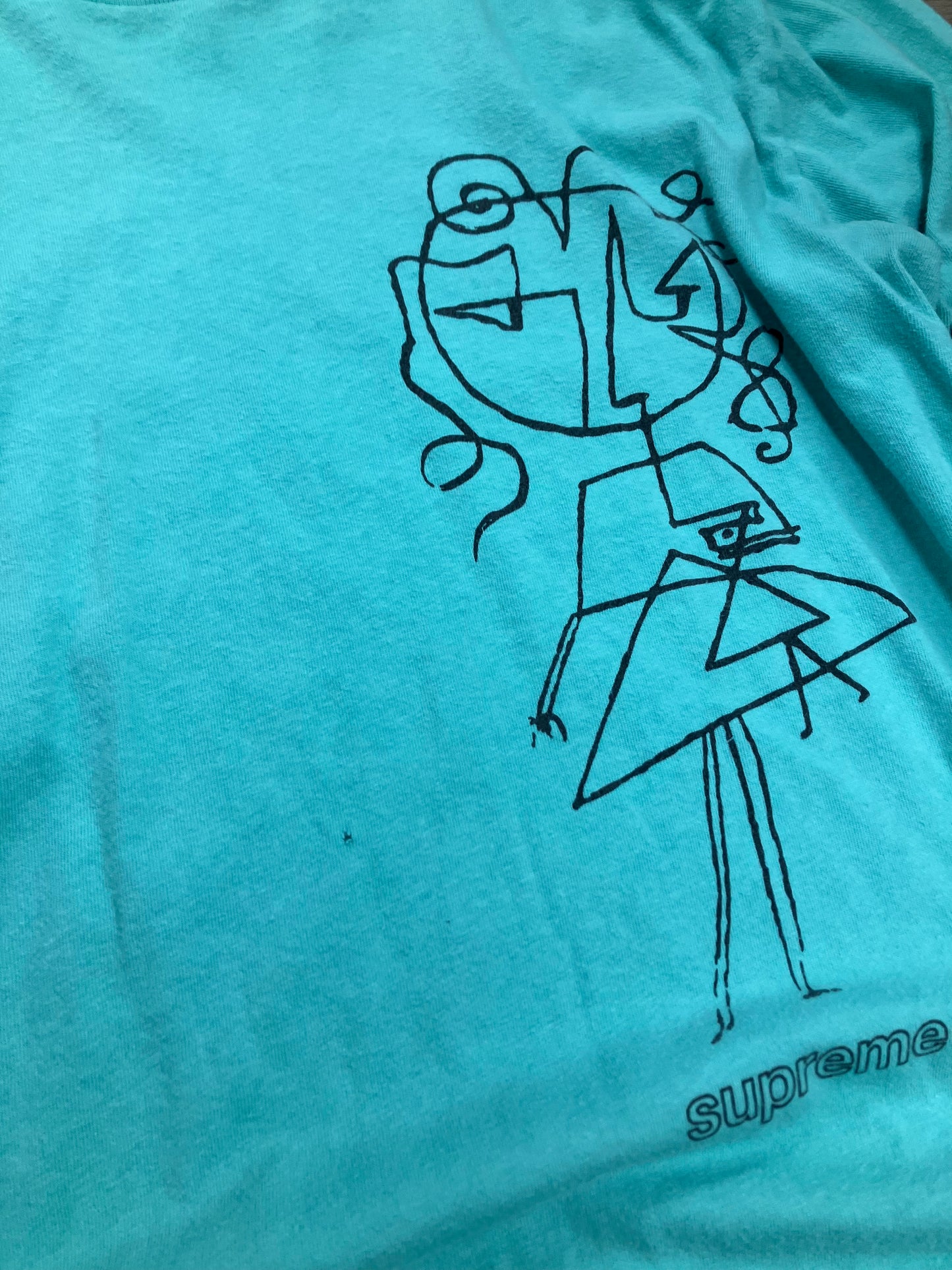 Supreme Sketch Longsleeve  Sz L