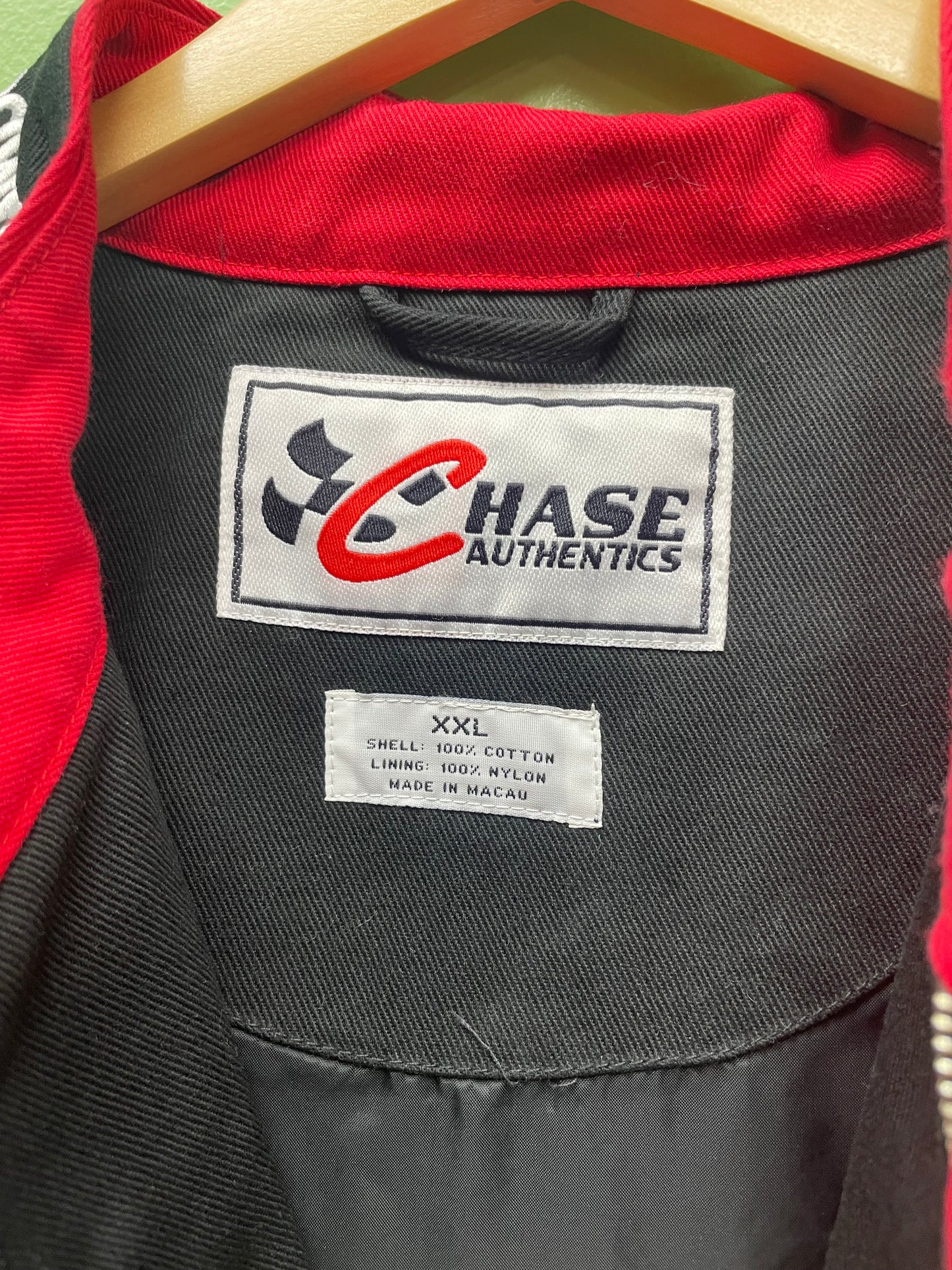 XXL - Vtg 1990s Chase Authentics Dale Earnhardt Sr. NASCAR racing jacket.