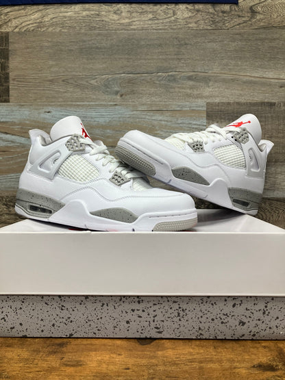 12-Air Jordan 4 Retro Mid White Oreo