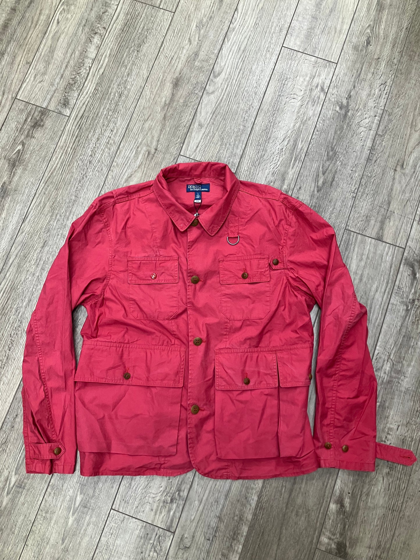 Polo Ralph Lauren Cotton Twill Fishing Wading Jacket L
