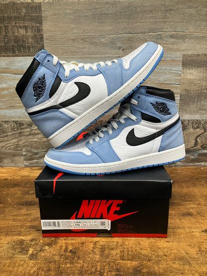 Jordan 1 High University Blue Size 10