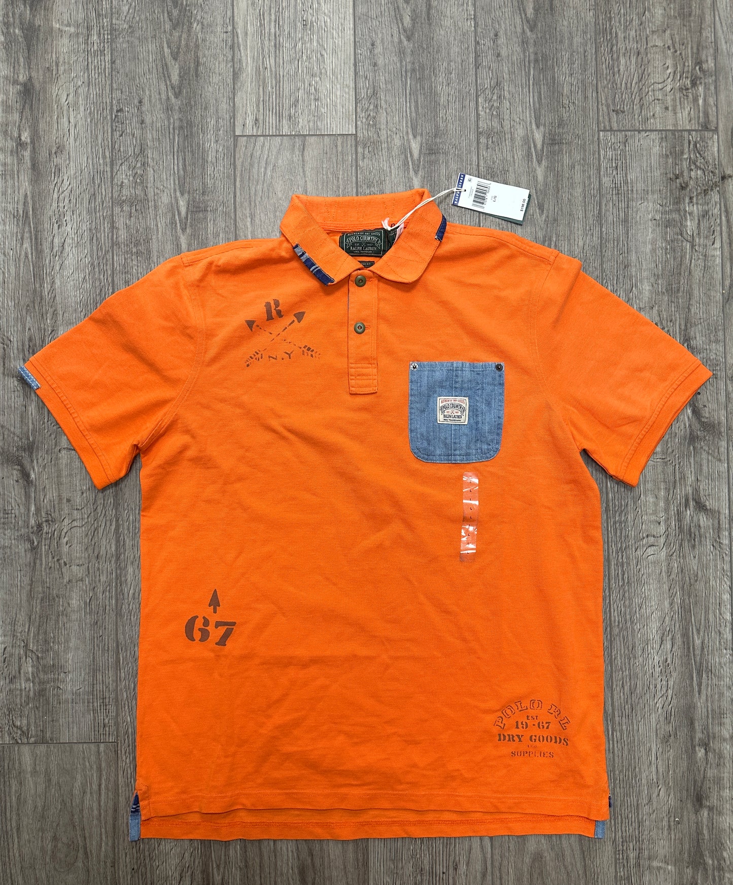 Polo Country RL Eagle Shirt Size L