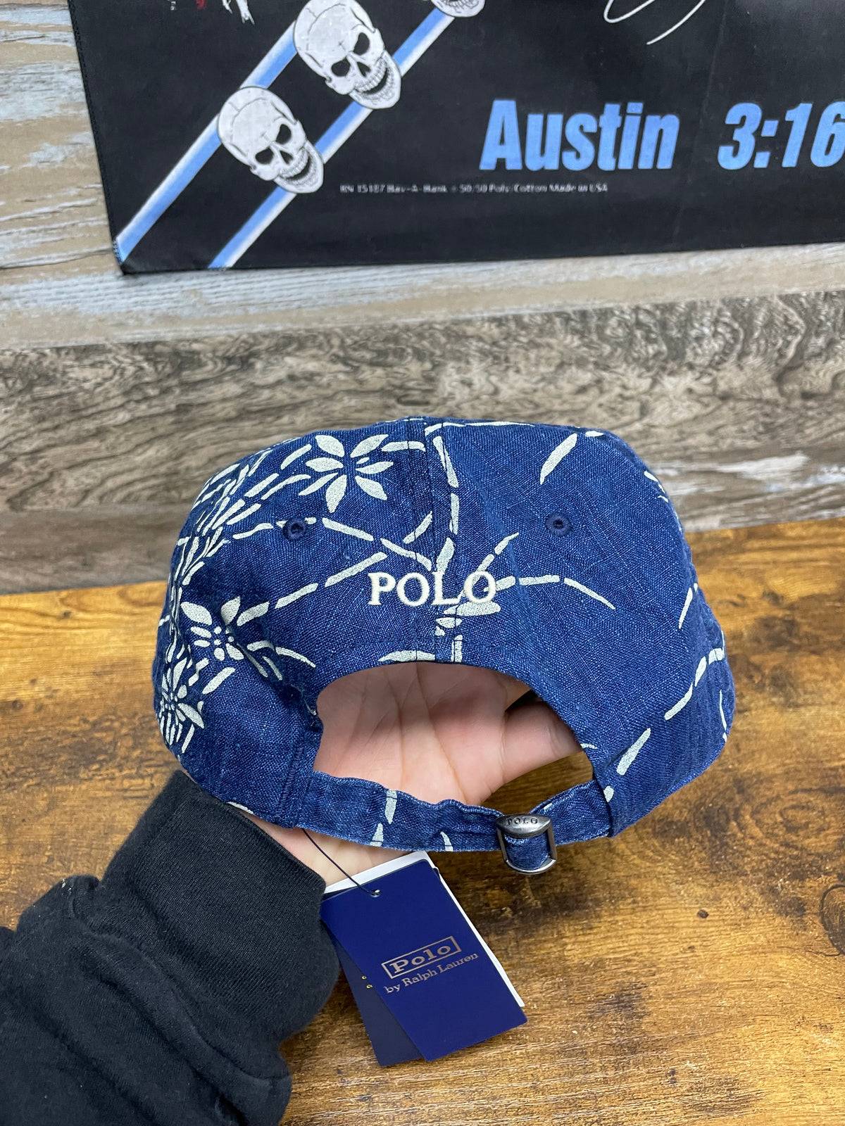 OS - Polo Blue Pony Hat