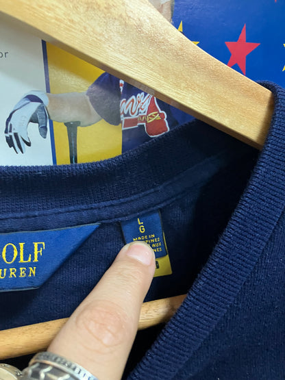 L - Polo Golf By Ralph Lauren Bear crewneck