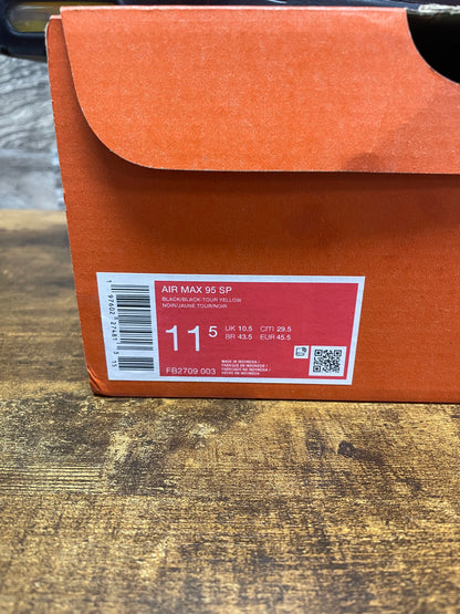 11.5 - Nike Air Max 95 SP x Corteiz "Honey Black" sneakers