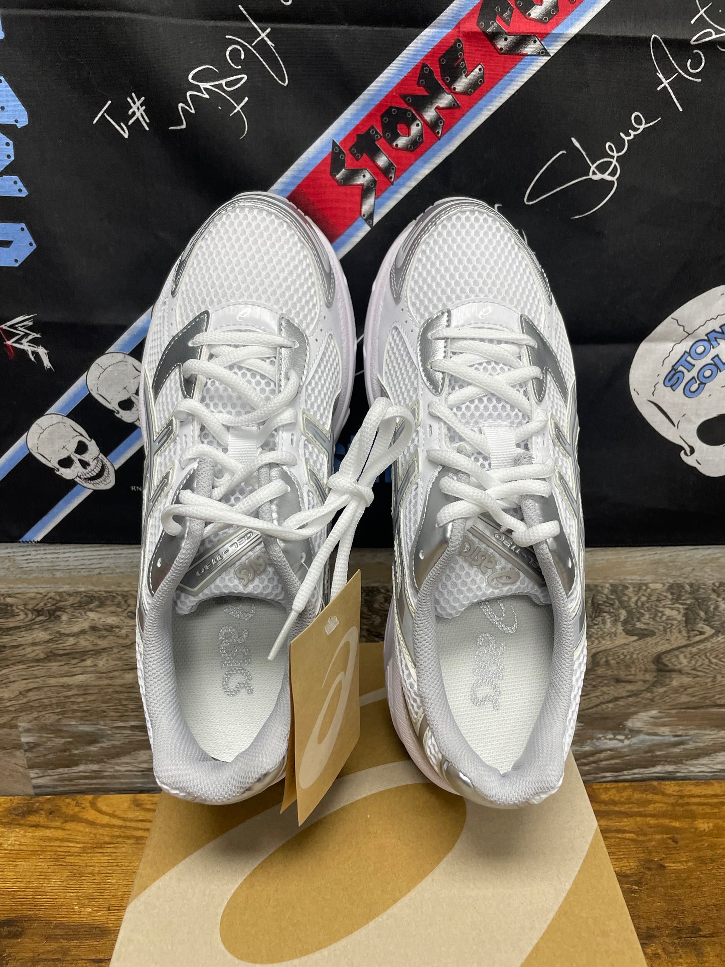 7.5M - ASICS Gel 1130 New white piedmont