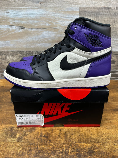 Jordan 1 High court Purple 1.0 Size 10