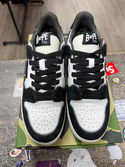 12 - Bape Sk8Sta Black Suede