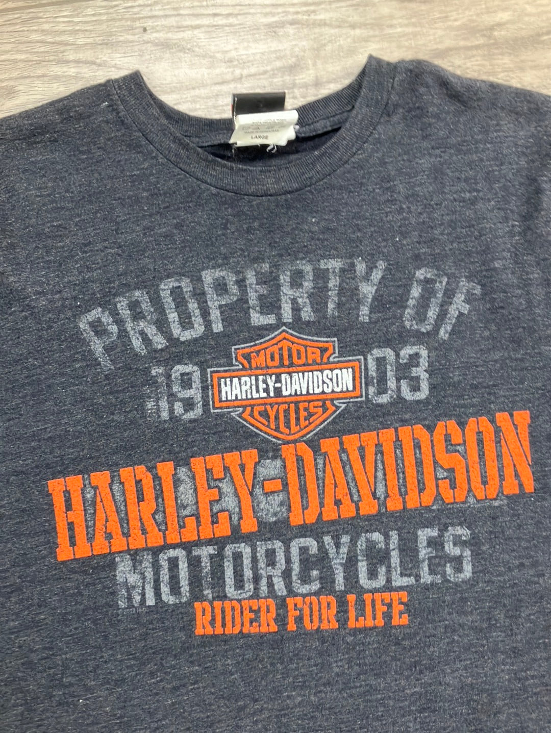 Harley Davidson Rider For Life Size Large