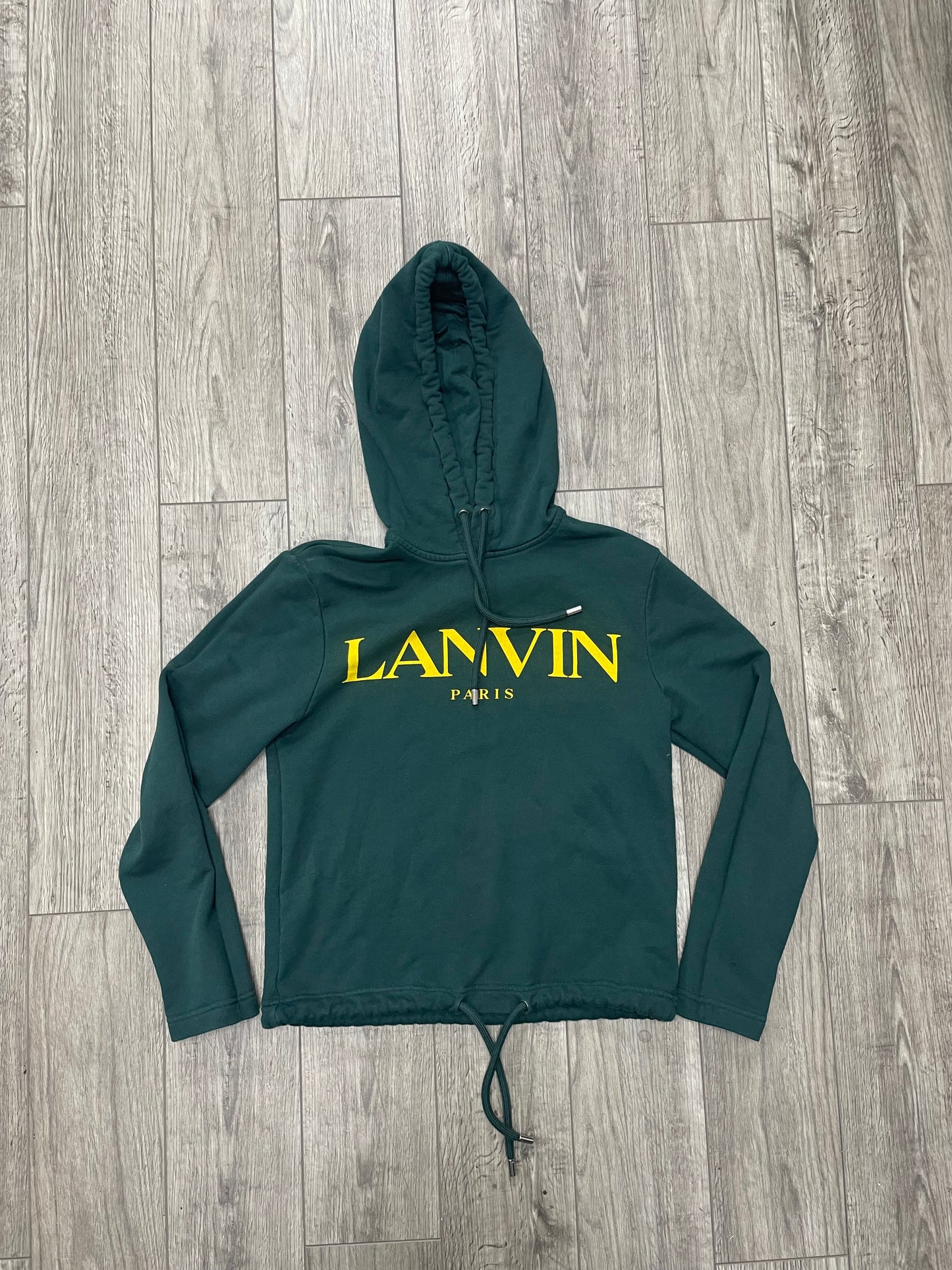 Lanvin Olive Green Hoodie S