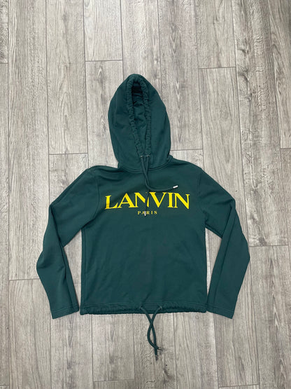 Lanvin Olive Green Hoodie S