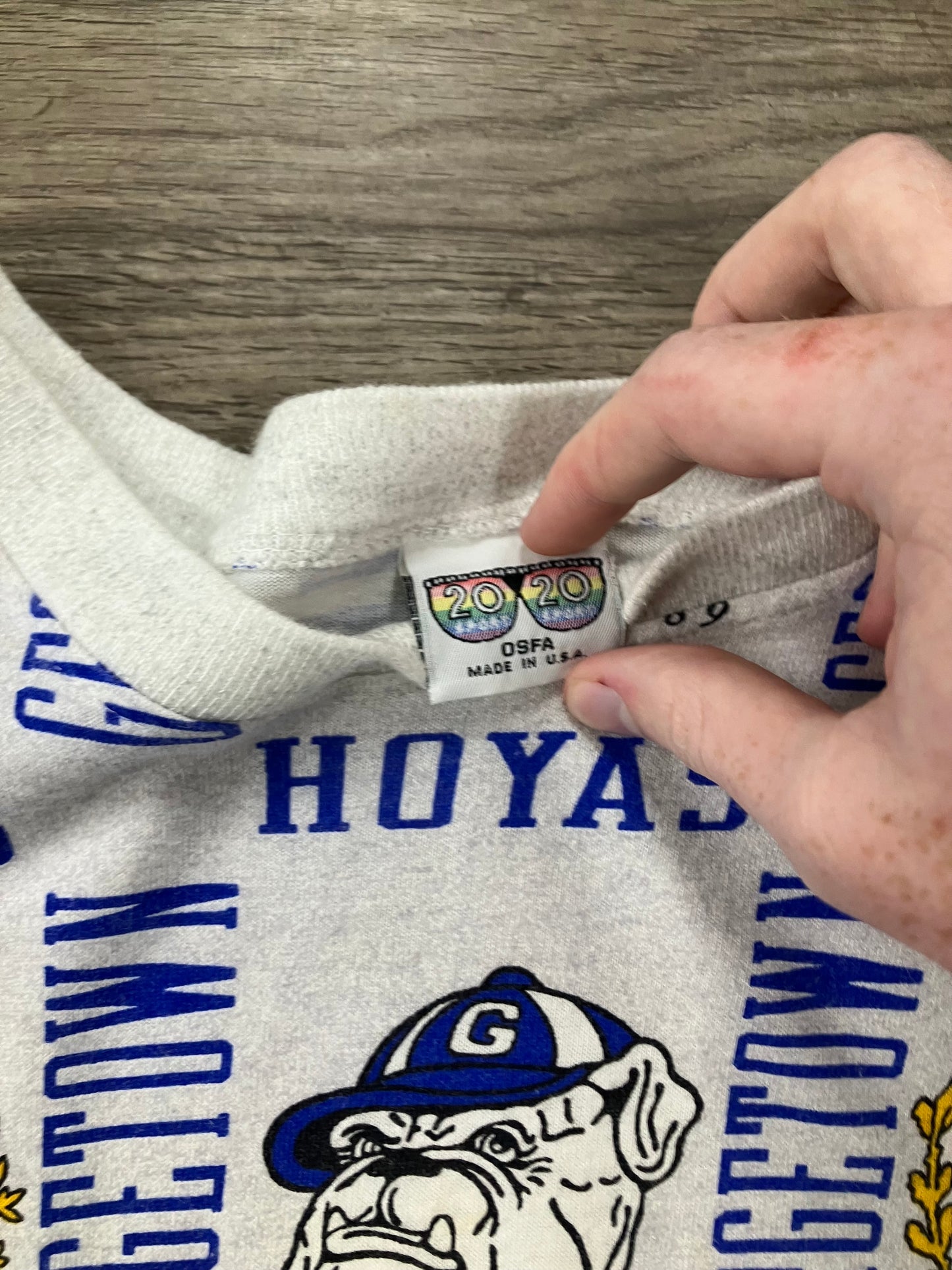 Georgetown Hoyas AOP Size 2XL
