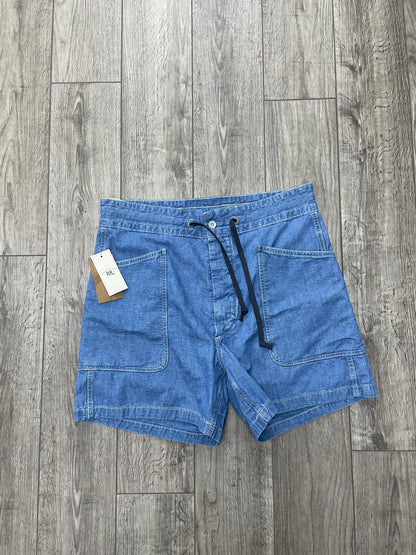 RRL Indigo Cotton-Linen Chambray Shorts