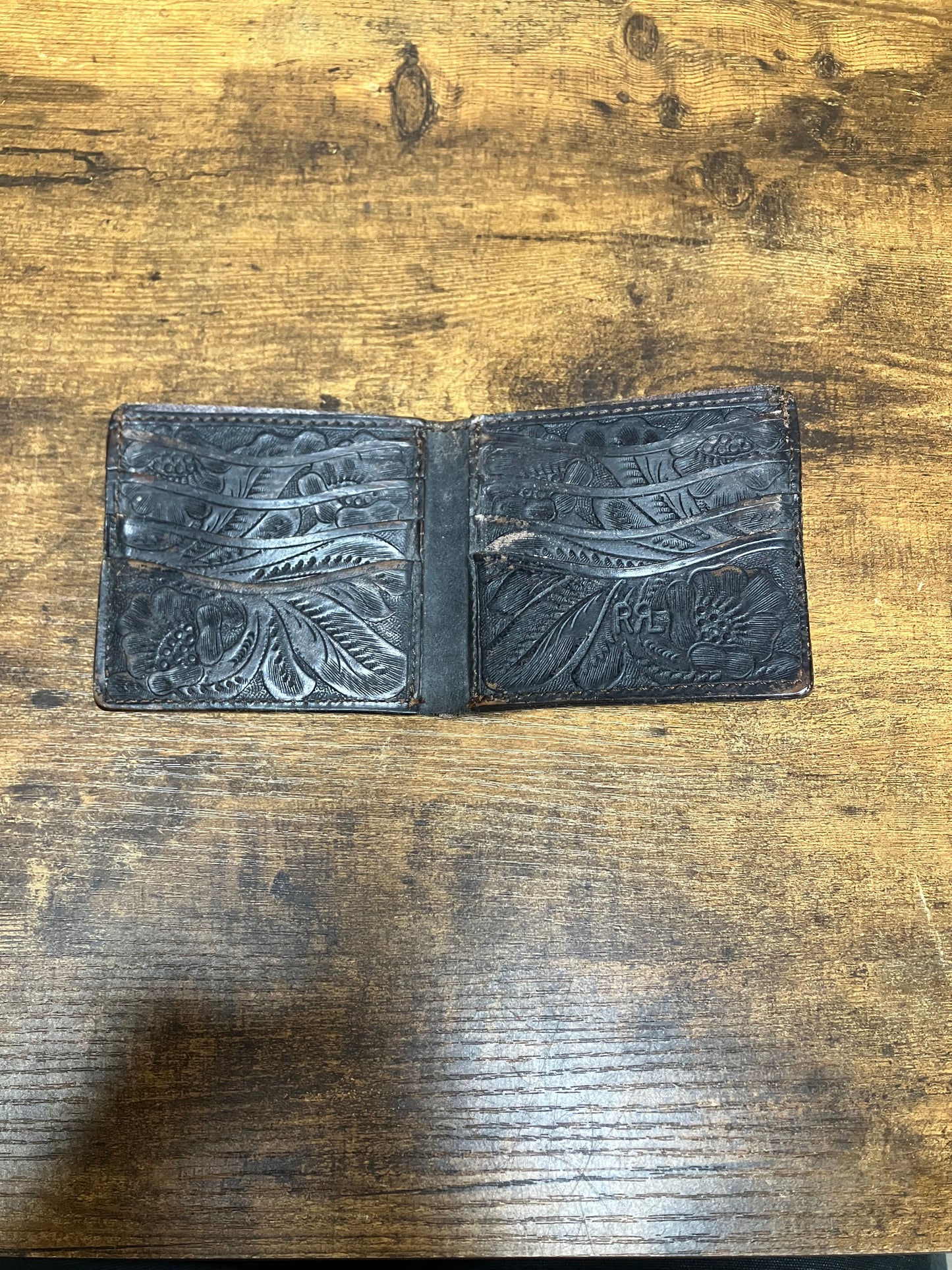 OS - Double RL Used Bi-Fold Wallet
