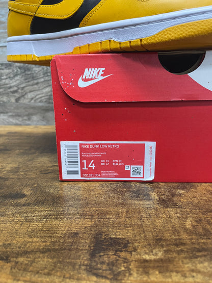 14 - Nike Dunk Low Goldenrod sneakers