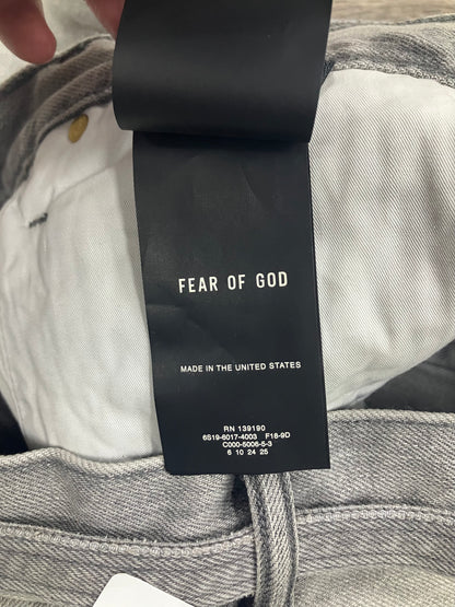 31 - Fear of God Sixth Collection Grey Slim-Fit Jeans