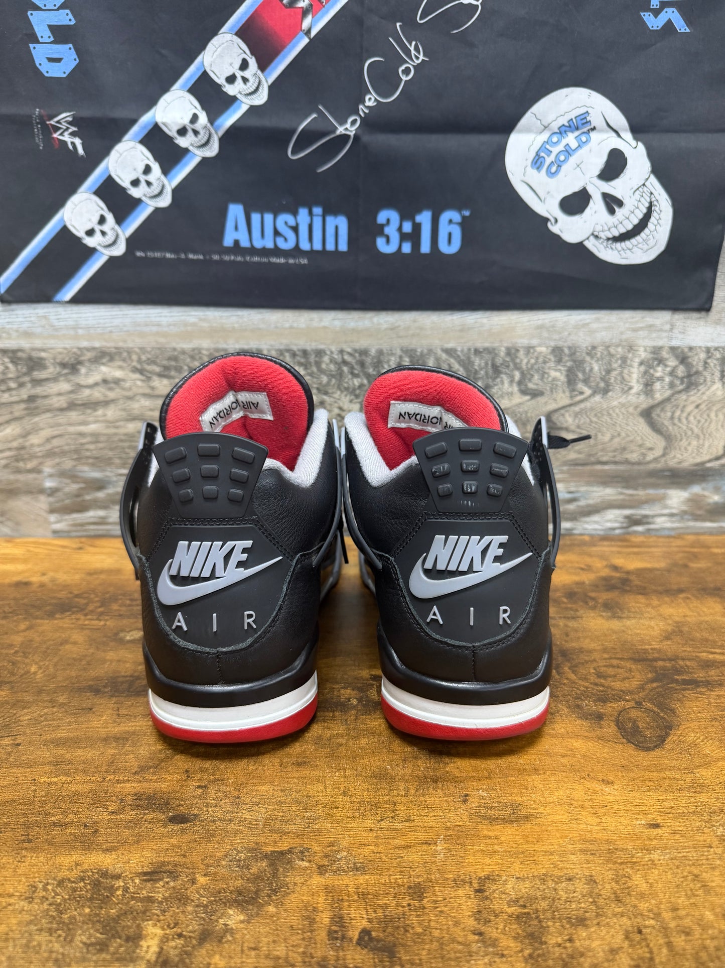 Air Jordan 4 Retro Bred Reimagined  9.5