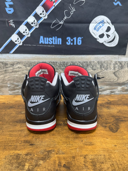Air Jordan 4 Retro Bred Reimagined  9.5
