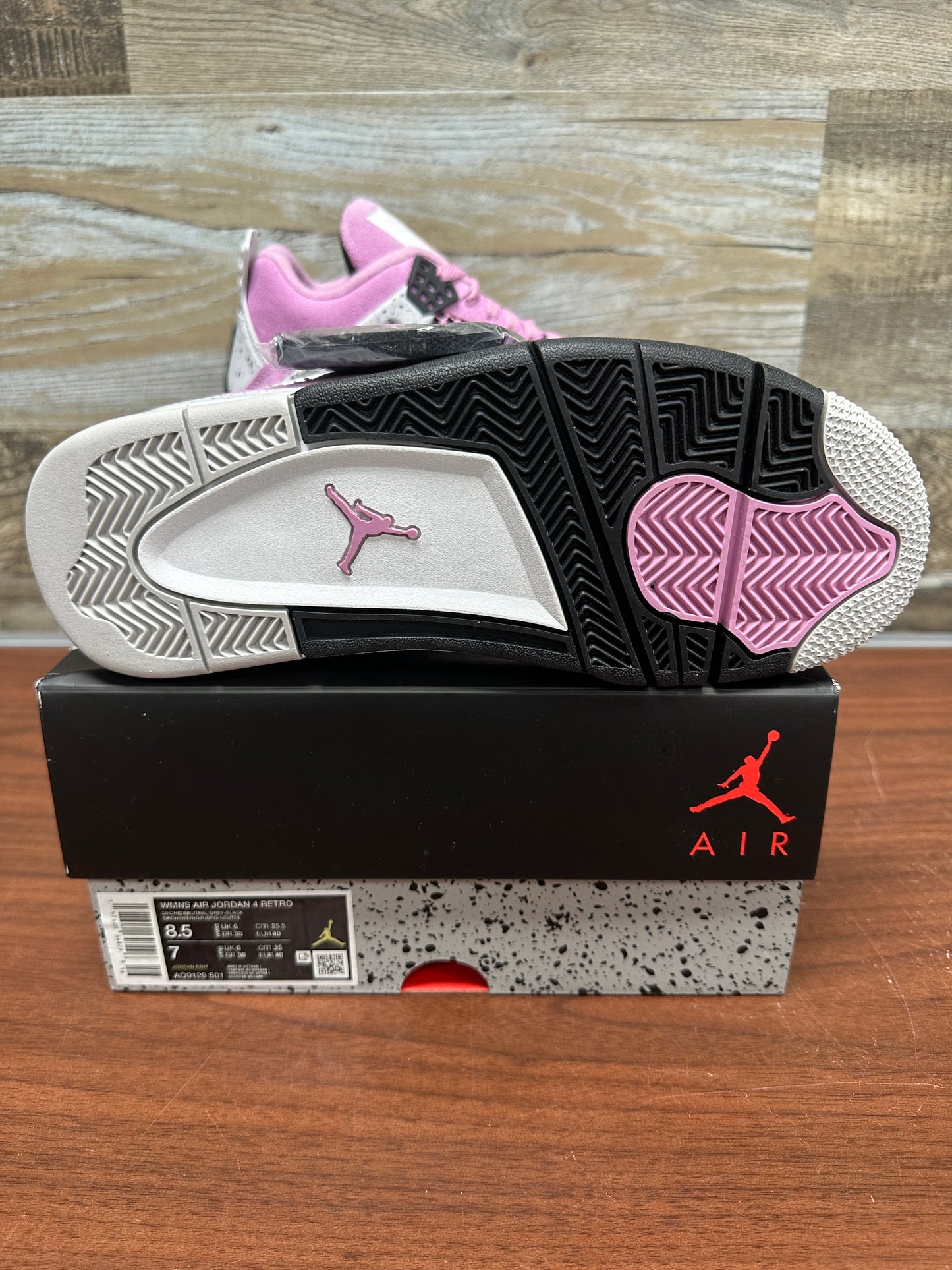 Jordan 4 Orchid Size 8.5W New