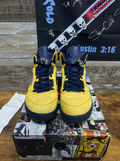 9 - Nike Air Jordan 5 Retro SP 'Michigan'