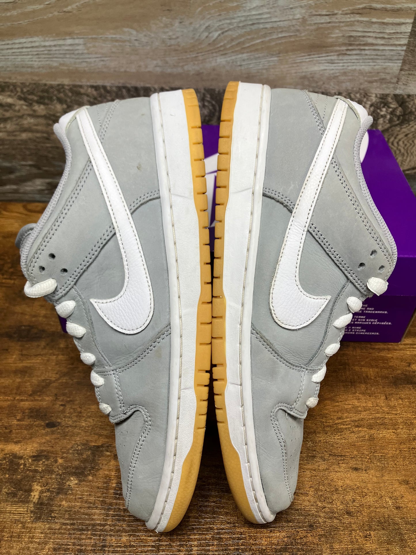 Nike SB Dunk Low Wolf Grey Gum 10.5
