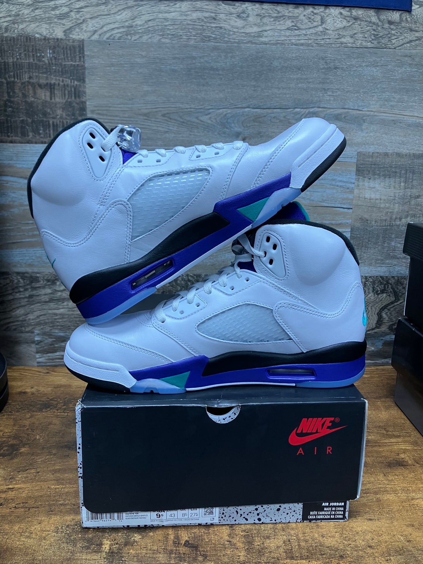 Jordan 5 Grape Size 9.5