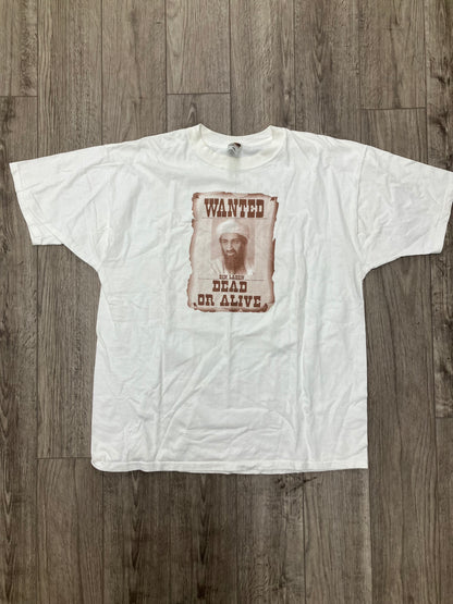 Osama Bin Laden ‘Dead or Alive’ Tee XXL