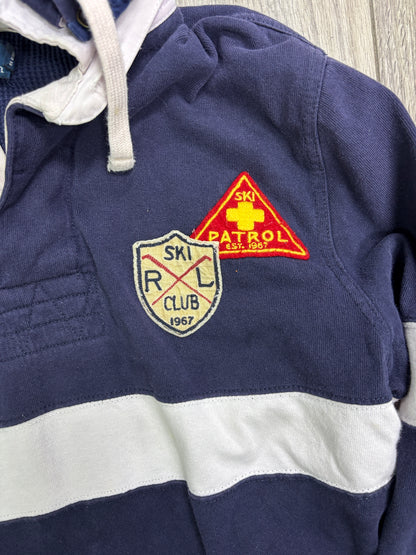 M- Polo Ralph Lauren Ski Patrol Hooded Rugby