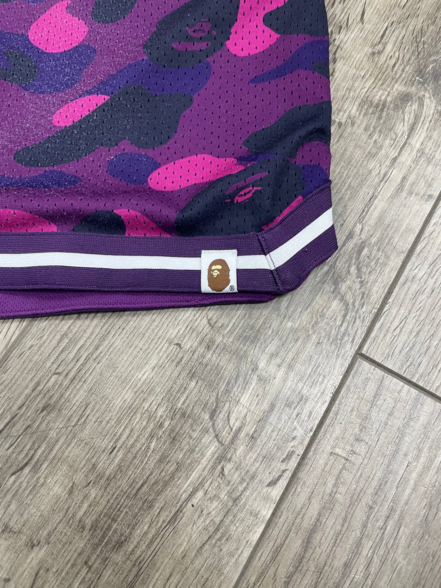 XL - Bape Camo Basketball Shorts