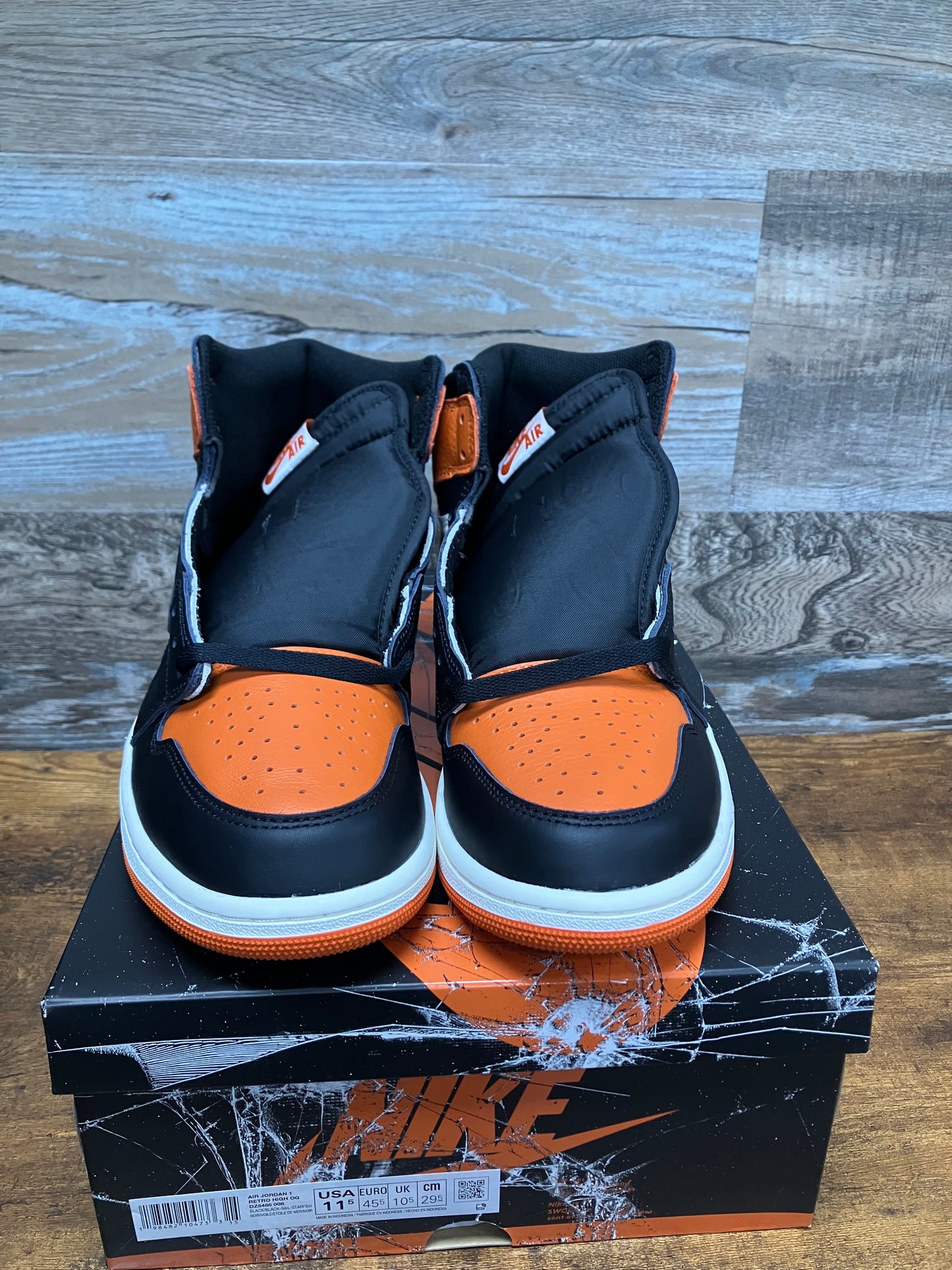 Jordan 1 High Shattered Backboard 2025 Size 11.5