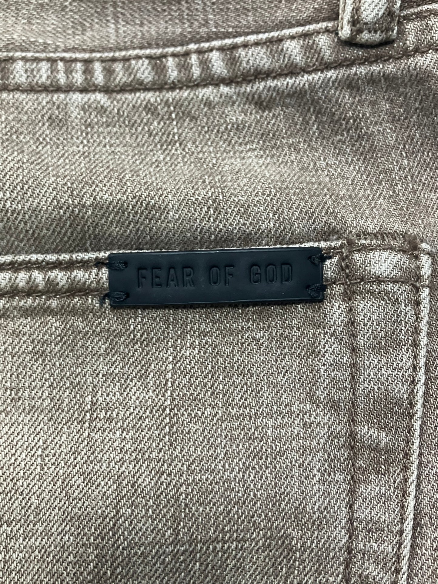 32 - Fear of God Seventh Collection Brown Vintage Wash