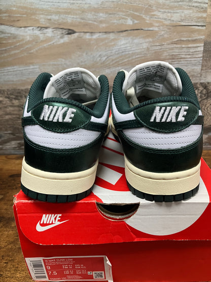 9W/7.5M - Dunk low Vintage Green