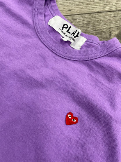 CDG Small Heart Crewneck T-Shirt XXL